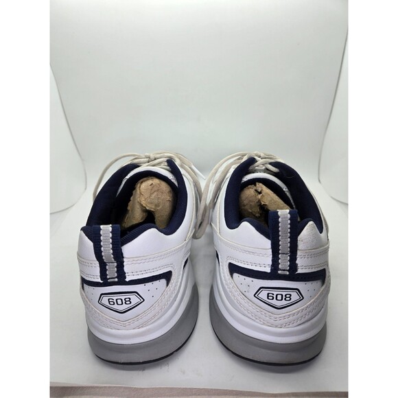 New Balance 608V5 Work Shoes Mens 11 4E Extra Wide White Slip Resistant Sneakers - Picture 5 of 8